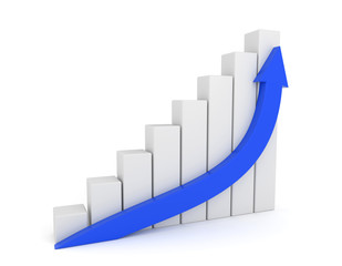 Blue Arrow Growth Diagram