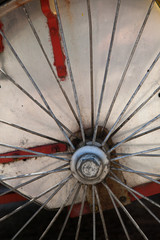 Rikscha Detail, Speichen