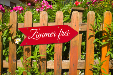 Zimmer frei