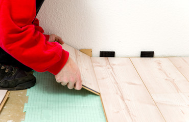 Laminat verlegen