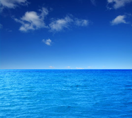 Naklejka na ściany i meble Blue sea water