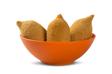 Brazilian deep fried chicken snack, popular at local parties.