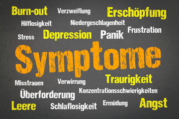 Symptome Burn-out