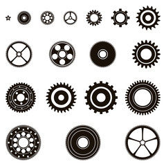 Silhouette Gear - Cogwheel Set