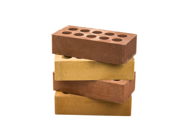 bricks isolated