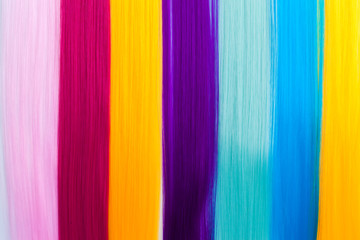 Color clip in hair