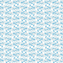 Drawing abstract Seamless Patterns with leaf