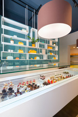Cake shop interior
