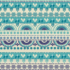 Tribal seamless pattern. It can be used for cloth, jackets, bags, notebooks, cards, envelopes, pads, blankets, furniture, packing