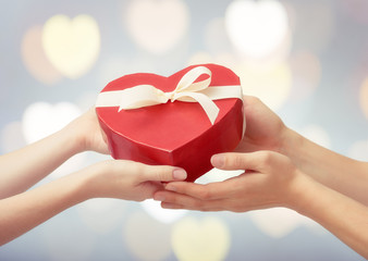 red gift box