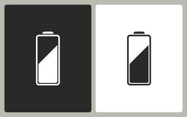 Battery - vector icon.