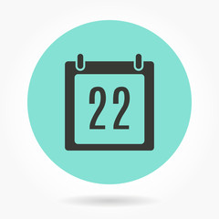 Calendar - vector icon.