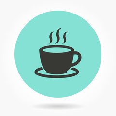 Coffee - vector icon.