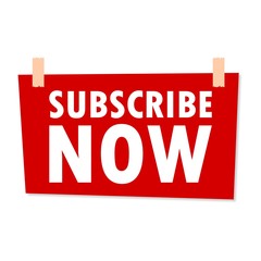 Subscribe Now Sign - illustration