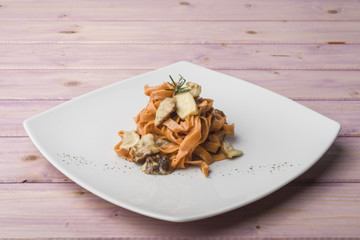 pasta with mushrooms