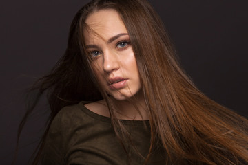 Portrait of young girl