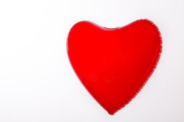 Balloon in the form of heart - a gift for Valentine's Day