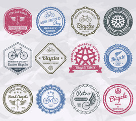 Cycling Emblems Stamps