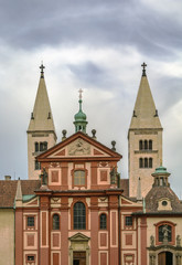 Fototapeta na wymiar St George Basilica,Prague