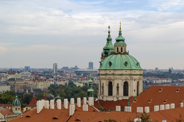Obraz premium church of St Nicholas, Prague