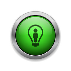 Glow Push-Button Green