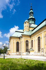 Obraz premium The Church of the exaltation of the Holy Cross, Jelenia Gora, Si
