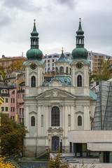 Fototapeta na wymiar Church of St. Mary Magdalene,Karlovy Vary