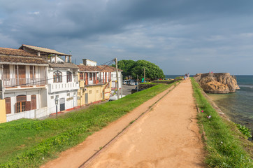 Old walls of fort Galle