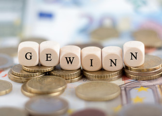 Gewinn Würfel auf Geld