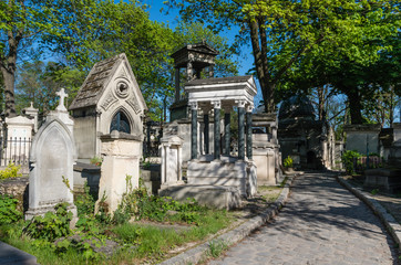 Pere Lachaise cemetery in Paris