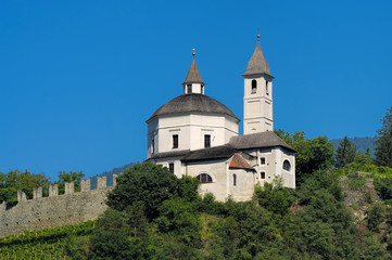 Fototapeta na wymiar Kloster Saeben - Saeben Abbey in Italy