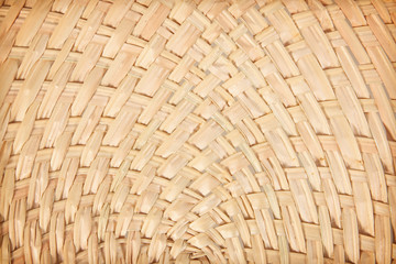 weaved palm leaves