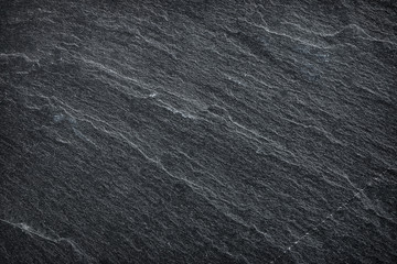 Fototapeta premium Dark grey / black slate background or texture.