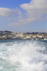 Fototapeta na wymiar Guernsey coastline