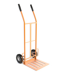 Truck, isolated on a white background. 3d illustration.