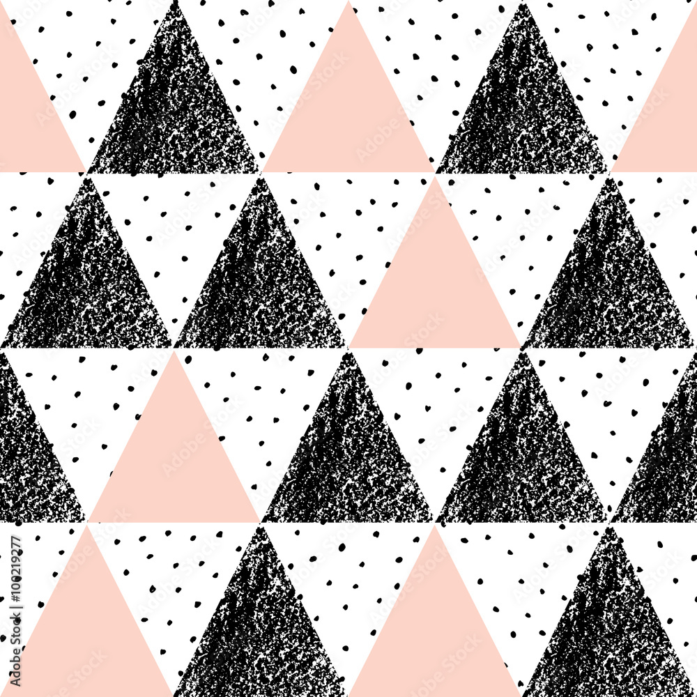 Poster abstract geometric pattern