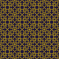 Elegant antique background image of star kaleidoscope geometry pattern.
