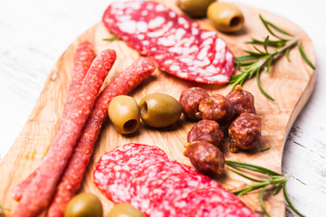 Salami antipasto