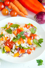 Vegetarian risotto