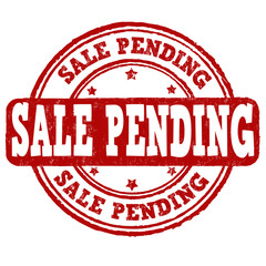Sale pending stamp