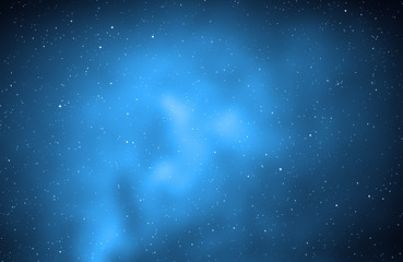 Fototapeta na wymiar Milky way stars and star-dust in deep space / cosmos. 