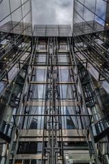 Glass Elevator Shaft