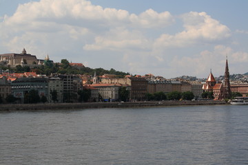 Fototapeta na wymiar The view of Budapest, year 2008