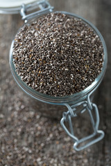 chia seeds in a bowl