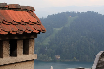 The views of Blead, Slovenia, year 2008