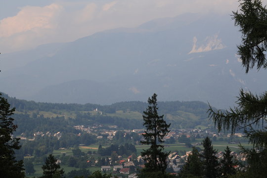 The views of Blead, Slovenia, year 2008