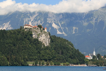 The views of Blead, Slovenia, year 2008
