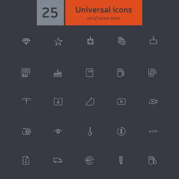 Universal icons