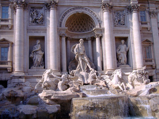 Trevi Fountain, Rome, Italy