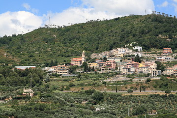 Fototapeta na wymiar Pietra Ligure, Italy, year 2009